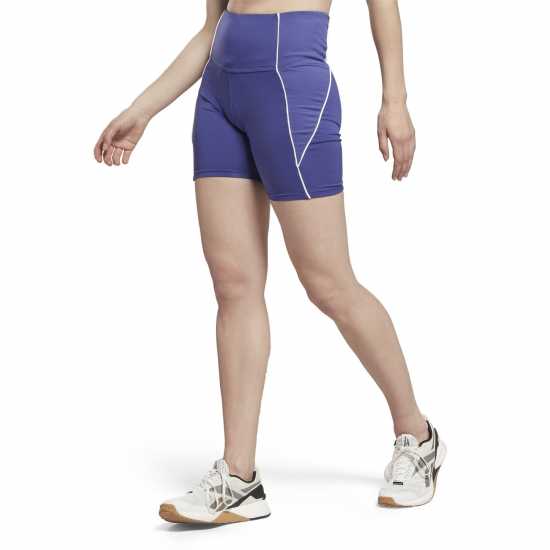 Reebok Rib Short Ld99 Bold Purple Дамски клинове за фитнес