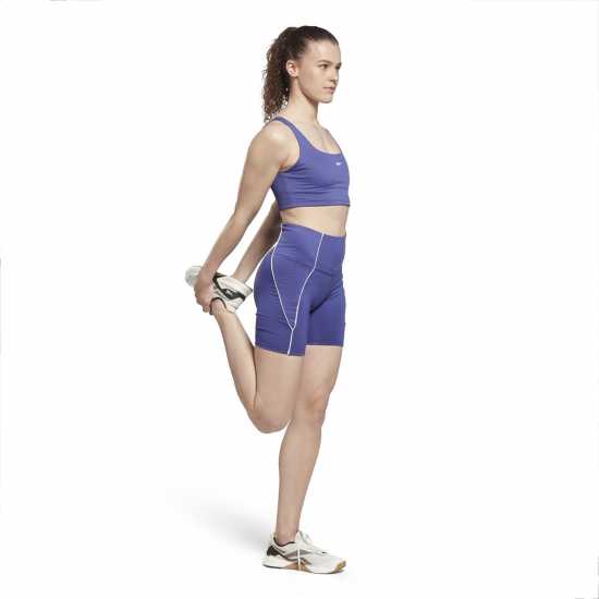 Reebok Rib Short Ld99 Bold Purple Дамски клинове за фитнес