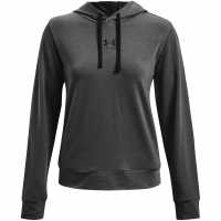 Under Armour Armour Rival Terry Oth Hoodie Womens Grey Дамски суичъри и блузи с качулки