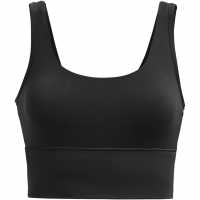 Under Armour Armour Meridian Fitted Crop Tank Womens Black Атлетика