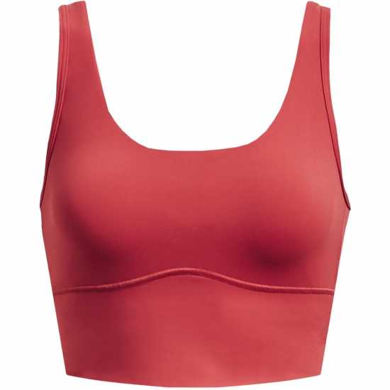 Under Armour Meridian Fitted Crop Tank Womens Red 