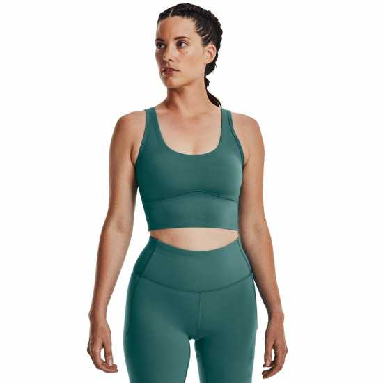 Under Armour Armour Meridian Fitted Crop Tank Womens Green Атлетика