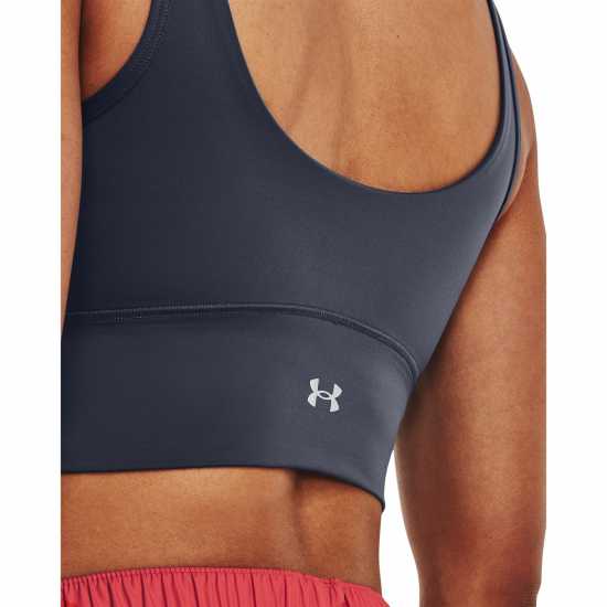 Under Armour Meridian Fitted Crop Tank Womens Grey 