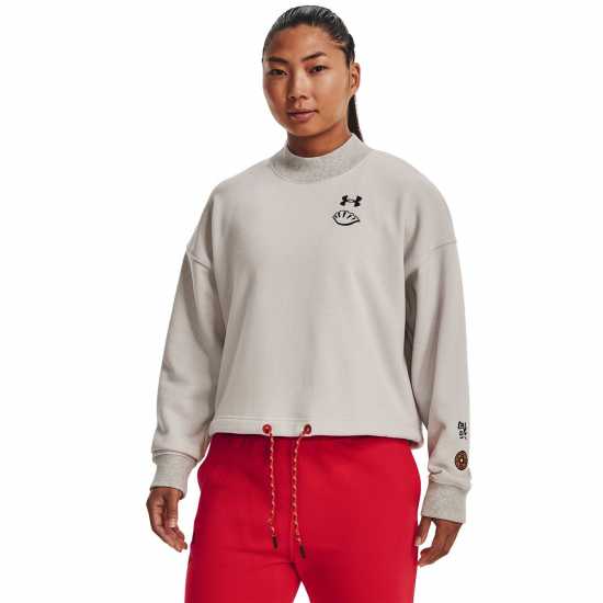 Under Armour Terry Crew Swt Ld99  Дамски суичъри и блузи с качулки