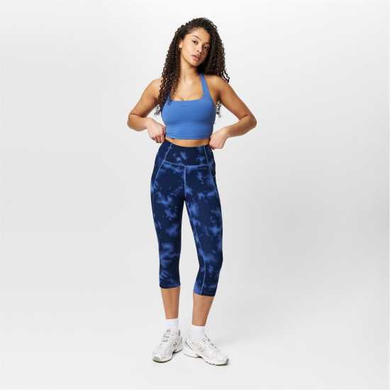 Usa Pro High Rise Capri Cropped Leggings Usa Pro High Rise Capri Cropped Leggings