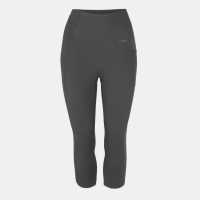 Usa Pro High Rise Capri Cropped Leggings Charcoal 