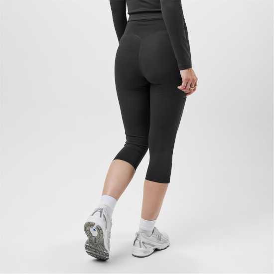 Usa Pro High Rise Capri Cropped Leggings Угъл 