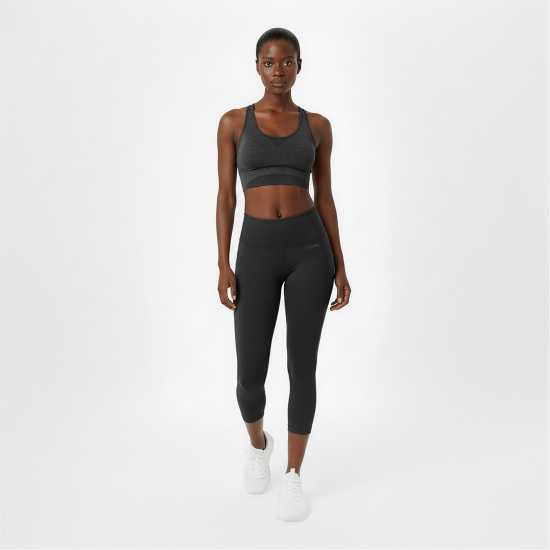 Usa Pro High Rise Capri Cropped Leggings Угъл 