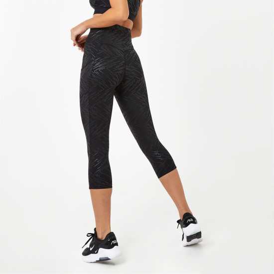 Usa Pro High Rise Capri Cropped Leggings Гео Глос 