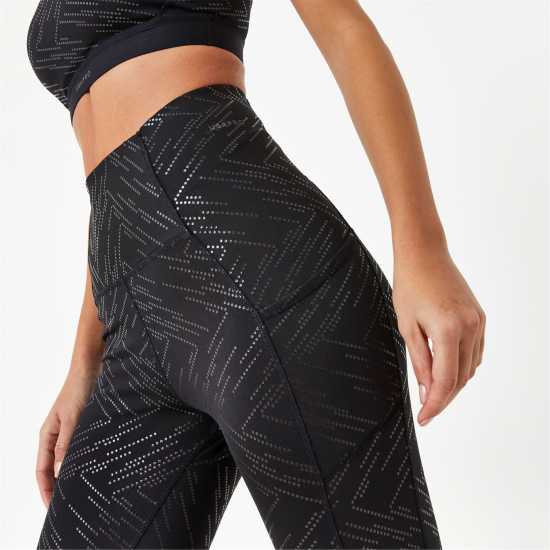 Usa Pro High Rise Capri Cropped Leggings Гео Глос 