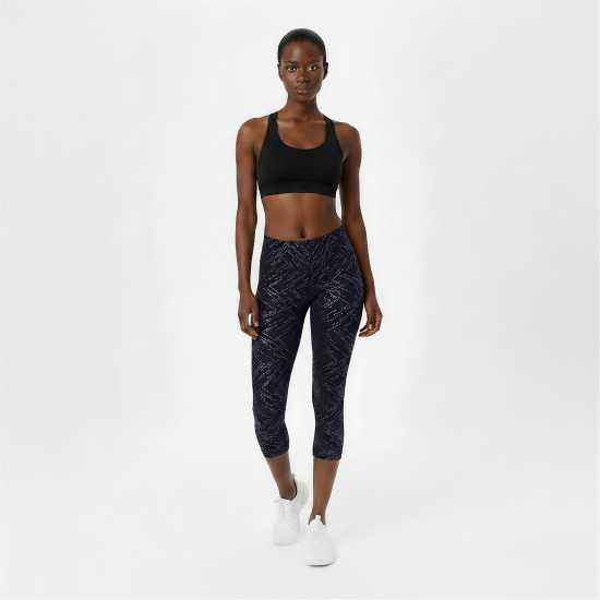 Usa Pro High Rise Capri Cropped Leggings Гео Глос 