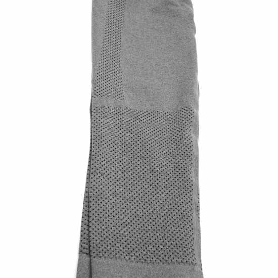 Usa Pro Seamless Capri Cropped Leggings Тъмно сиво марл Йога