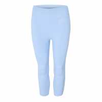 Usa Pro Seamless Capri Cropped Leggings Womens Brunera Blue 