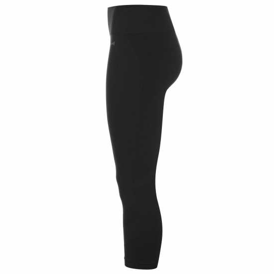 Usa Pro Seamless Capri Cropped Leggings Черно Йога