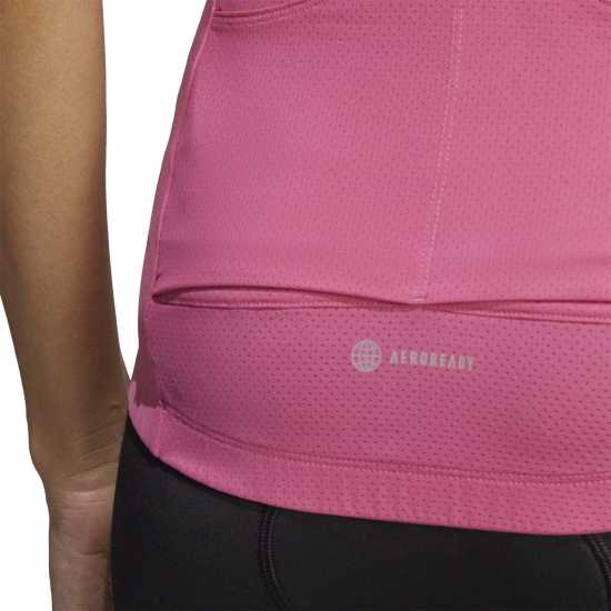 Adidas The Sleeveless Cycling Top Womens  Дамски горнища с цип