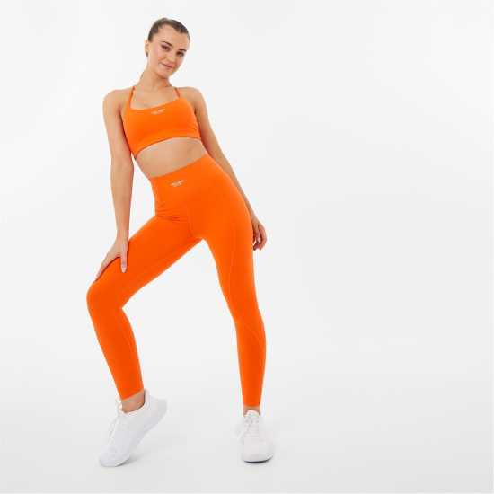 Дамски клинове за фитнес Jack Wills 7/8 Legging Оранжево Jack Wills 7/8 Legging Оранжево Дамски клинове за фитнес