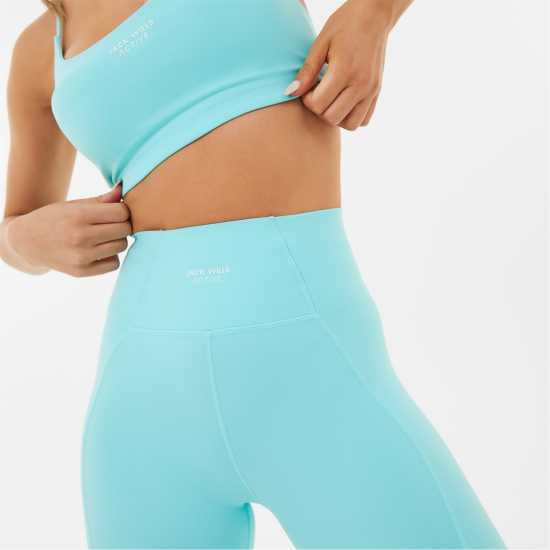 Дамски клинове за фитнес Jack Wills 7/8 Legging Търкоаз Jack Wills 7/8 Legging Търкоаз Дамски клинове за фитнес