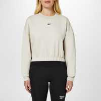 Reebok Dreamblend Cotton Midlayer Sweatshirt Womens Gym Top  Дамски дрехи за фитнес