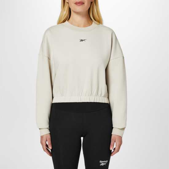 Дамски дрехи за фитнес Reebok Dreamblend Cotton Midlayer Sweatshirt Womens Gym Top Reebok Dreamblend Cotton Midlayer Sweatshirt Womens Gym Top Дамски дрехи за фитнес