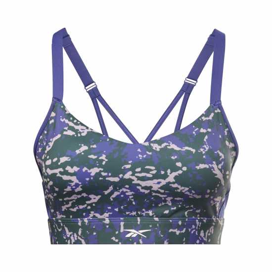 Спортни сутиени Reebok Дамски Спортен Сутиен С Тънки Презрамки Lux Speckle Modern Safari Strappy Bra Womens Medium Impact Sports Reebok Дамски Спортен Сутиен С Тънки Презрамки Lux Speckle Modern Safari Strappy Bra Womens Medium Impact Sports Спортни сутиени