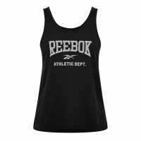 Reebok Дамски Потник Workout Ready Supremium Graphic Tank Top Womens Gym Vest Nghblk Атлетика