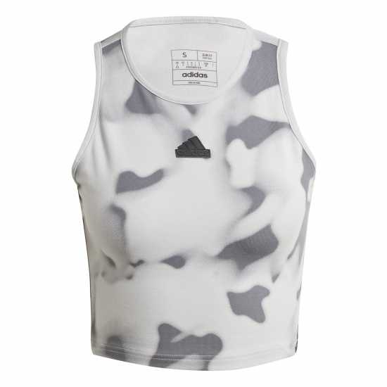 Дамски дрехи за фитнес Adidas Дамски Потник Future Icons 3-Stripes Tank Top Womens Мулти/Сиво Четири Adidas Дамски Потник Future Icons 3-Stripes Tank Top Womens Мулти/Сиво Четири Дамски дрехи за фитнес