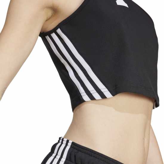 Дамски дрехи за фитнес Adidas Дамски Потник Future Icons 3-Stripes Tank Top Womens Черно/Бяло Adidas Дамски Потник Future Icons 3-Stripes Tank Top Womens Черно/Бяло Дамски дрехи за фитнес