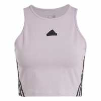 Adidas Дамски Потник Future Icons 3-Stripes Tank Top Womens Предишно Фиг Дамски дрехи за фитнес