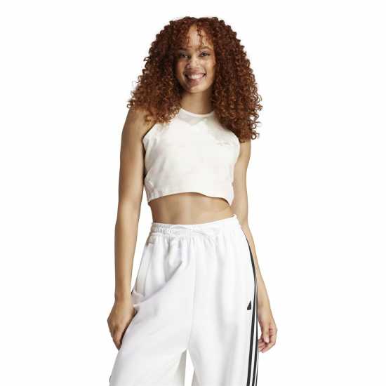 Дамски дрехи за фитнес Adidas Дамски Потник Future Icons 3-Stripes Tank Top Womens Мулти/Бяло Adidas Дамски Потник Future Icons 3-Stripes Tank Top Womens Мулти/Бяло Дамски дрехи за фитнес
