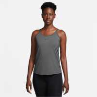 Nike One Classic Women's Dri-Fit Strappy Tank Top Желязно сиво 