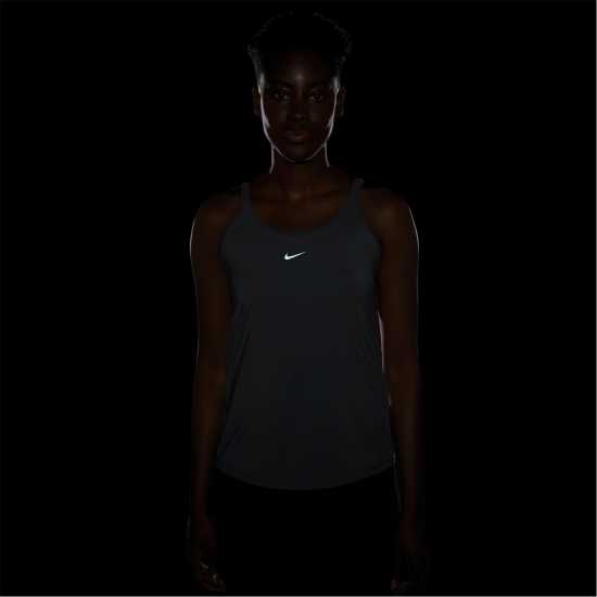 Nike One Classic Women's Dri-Fit Strappy Tank Top Желязно сиво 