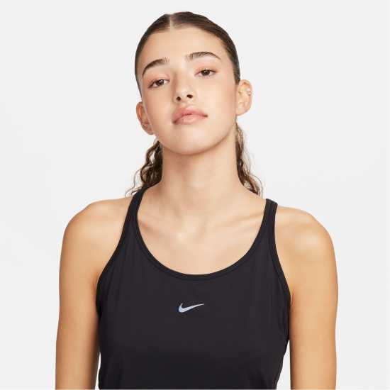 Дамски дрехи за фитнес Nike One Classic Women's Dri-Fit Strappy Tank Top Черно Nike One Classic Women's Dri-Fit Strappy Tank Top Черно Дамски дрехи за фитнес
