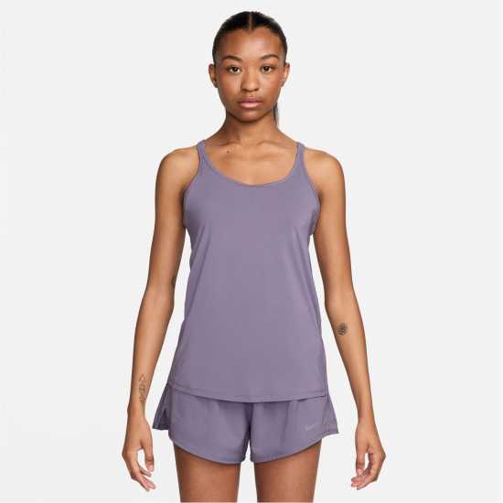 Nike One Classic Women's Dri-Fit Strappy Tank Top Ранно сутрин/Черен 