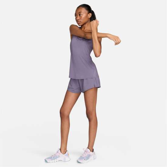 Nike One Classic Women's Dri-Fit Strappy Tank Top Ранно сутрин/Черен 