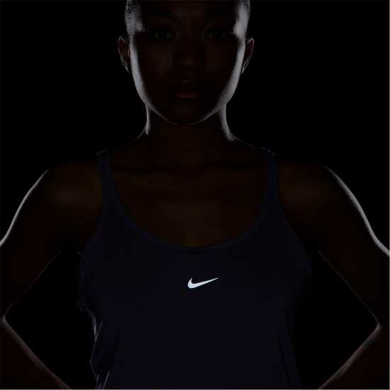 Nike One Classic Women's Dri-Fit Strappy Tank Top Ранно сутрин/Черен 