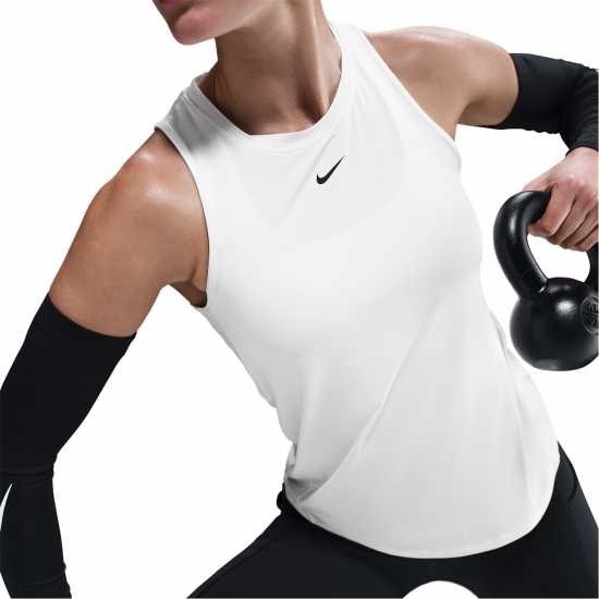 Nike One Classic Women's Dri-Fit Fitness Tank Top Бяло 