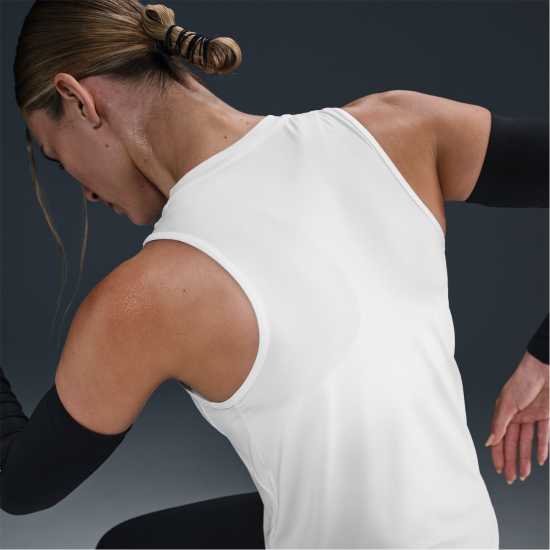 Nike One Classic Women's Dri-Fit Fitness Tank Top Бяло 