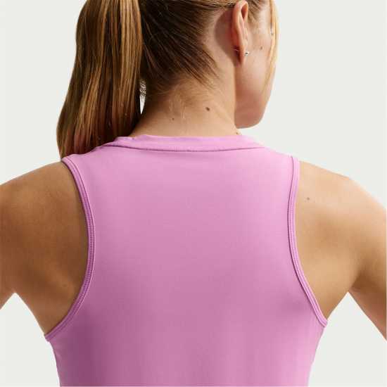Nike One Classic Women's Dri-Fit Fitness Tank Top Light Magenta Nike One Classic Women's Dri-Fit Fitness Tank Top Light Magenta