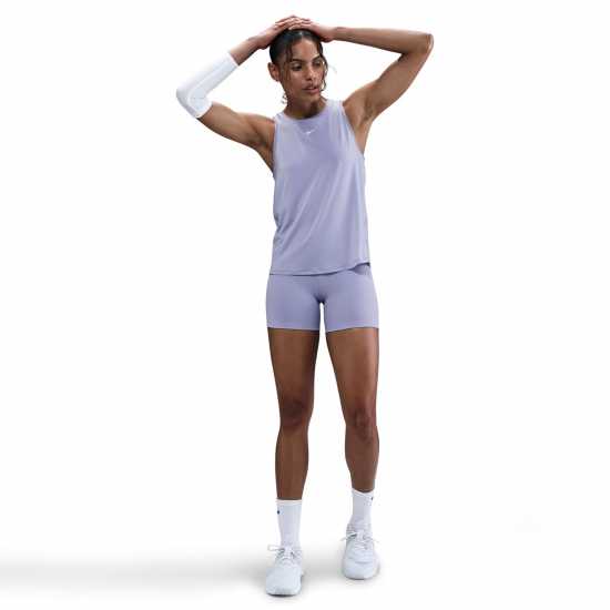 Nike One Classic Women's Dri-Fit Fitness Tank Top Лилав лед 