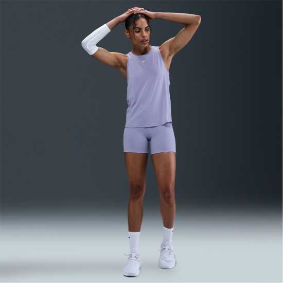 Nike One Classic Women's Dri-Fit Fitness Tank Top Лилав лед 