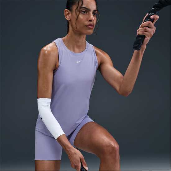 Nike One Classic Women's Dri-Fit Fitness Tank Top Лилав лед 
