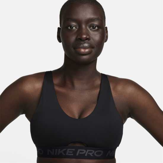 Nike Pro Indy Plunge Women's Medium-Support Padded Sports Bra  Спортни сутиени