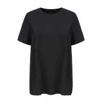 Slazenger Training T-Shirts Womens Черно Дамски дрехи за фитнес