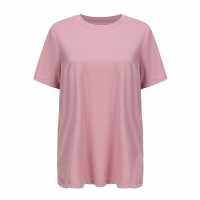 Slazenger Training T-Shirts Womens Розово Дамски дрехи за фитнес