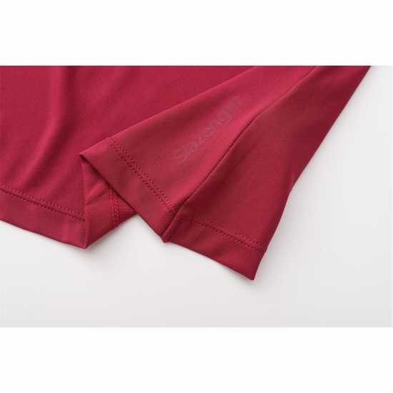 Дамски дрехи за фитнес Slazenger Training T-Shirts Womens Бордово Slazenger Training T-Shirts Womens Бордово Дамски дрехи за фитнес