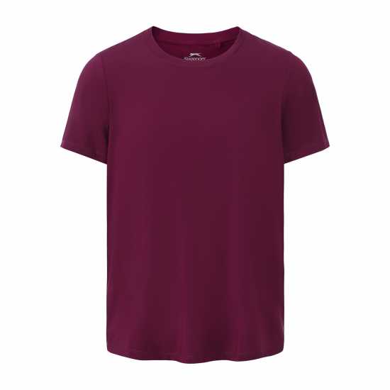 Slazenger Training T-Shirts Womens Plum 