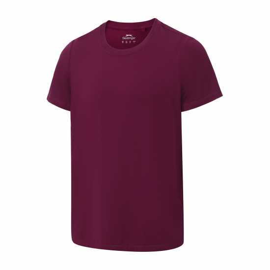 Slazenger Training T-Shirts Womens Plum 