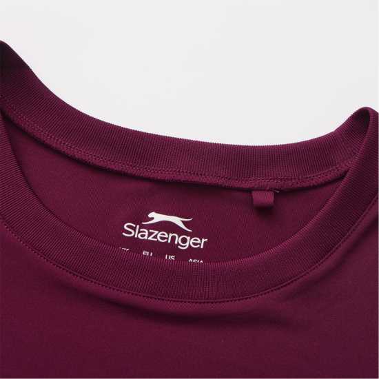 Slazenger Training T-Shirts Womens Plum 