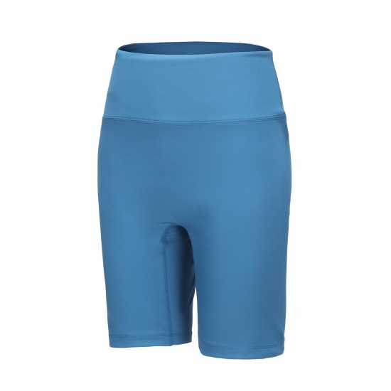 Slazenger Training Short Ld00 Blue Дамски клинове за фитнес