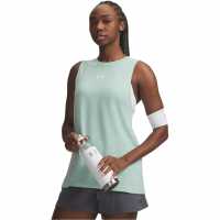 Under Armour Women's Campus Performance Gym Vest Blue/White Under Armour Women's Campus Performance Gym Vest Blue/White